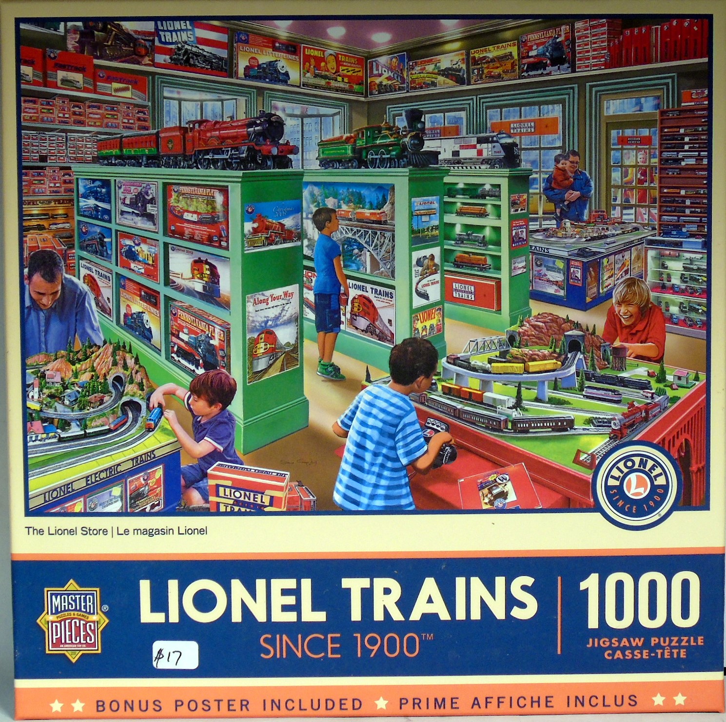Lionel Trian Puzzle The Lionel Store 1000pc Puzzle